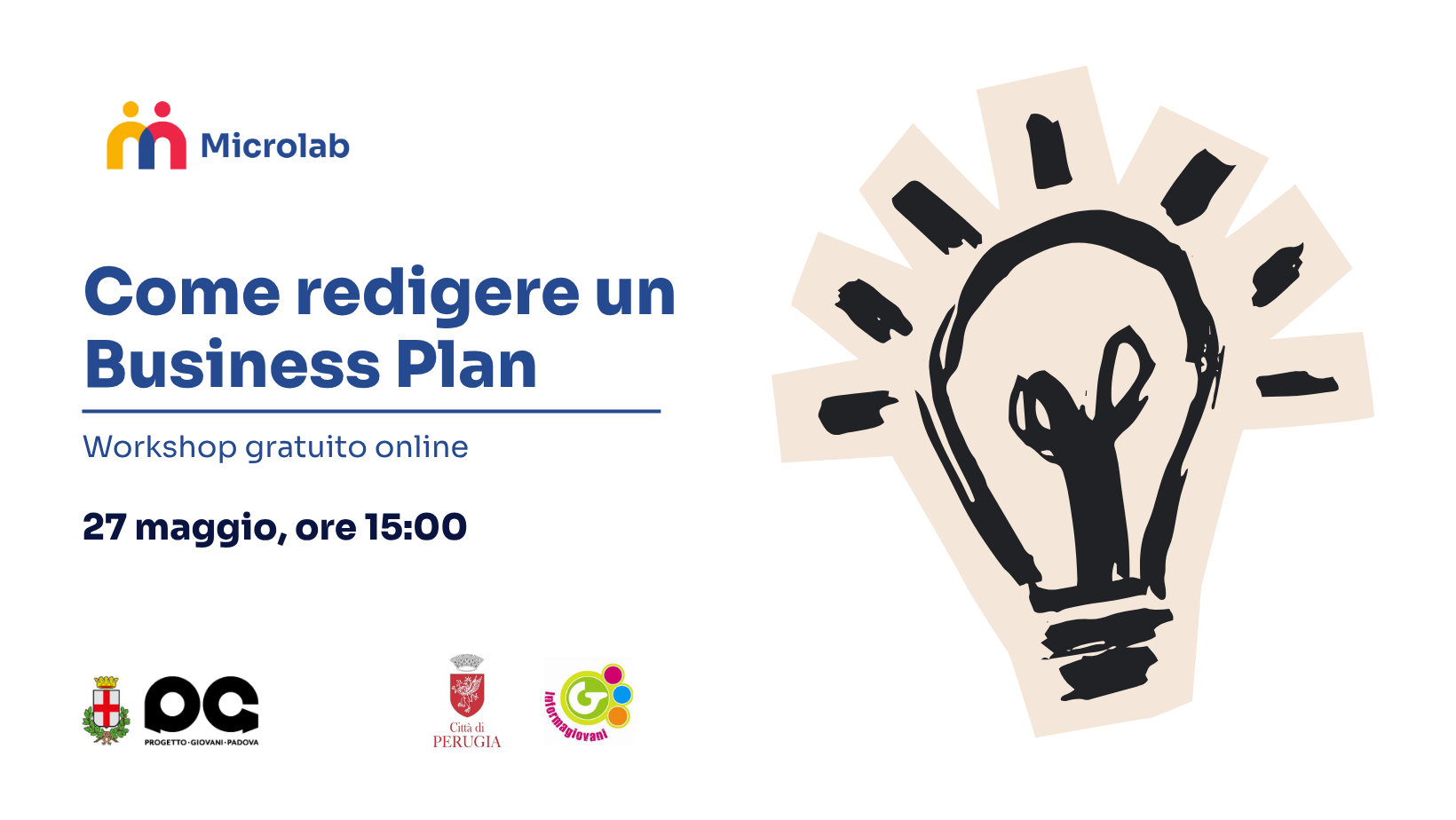 Come redigere un Business Plan: workshop online gratuito